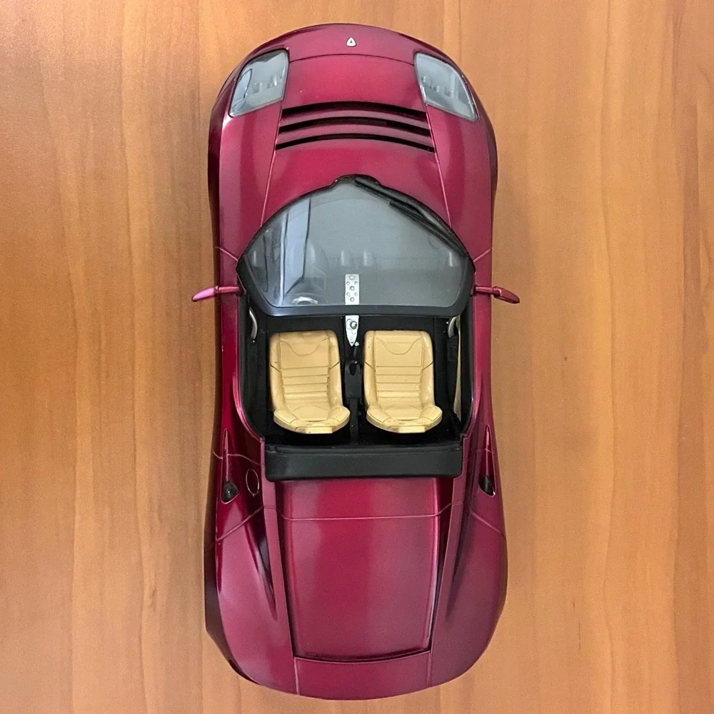 Tesla Roadster RC Car Maxtech Metallic Burgundy Remote Control Electric Toy